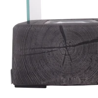 HOMCOM Kamin na etanol, kominek stołowy, 1000BTU Tischfeuer, 0,15L Bio-Etanol Kamin(m-9)