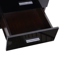 HOMCOM Mueble para TV Mesa para TV de Salón con Armario Cajones Estantes Abiertos Ajustable de 3 Niveles Soporte de Televisor Diseño Clásico Carga 80 kg 140x40x45 cm Café(m-8)