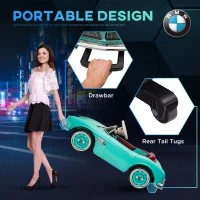 HOMCOM Mașinuță Electrică pentru Copii cu Baterii, Telecomandă, 3 Viteze, Lumini, Claxon și MP3, 115x55x47 cm, Verde(m-5)