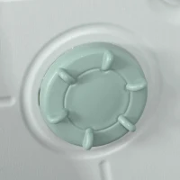 HOMCOM Two-Step Stool for Kids Toddlers with Handle for Toilet Potty Training(m-10)