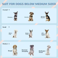 Plastic Weather-Resistant Dog House, for Indoors and Outdoors, Medium Dogs - White and Blue(m-7)