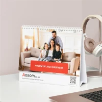 Aosom Customised 2024 Desk Calendar(m-1)
