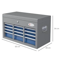 DURHAND Cutie Pentru Scule Cu Incuietoare Cu 6 Sertare(m-3)