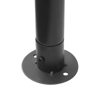 Outsunny Cenador de Jardín 3x3,7x2,8 m Gazebo Pabellón de Exterior con Techo 4 Paredes Laterales 4 Mosquiteras Gancho y Marco Metálico para Patio Crema(m-9)