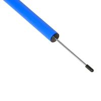 PawHut Treino de Agilidade para Cães Obstáculos de Salto para Cães com Altura Ajustável Túnel e Bolsa de Transporte Azul(m-8)