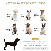 PawHut Sofá Cama para Mascotas Sofá para Perros Gatos con Cojín Acolchado Extraíble Patas de Madera 73x58x37 cm Terciopelo Latón(m-4)