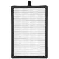 HOMCOM Filtro de Repuesto H13 HEPA para Purificador de Aire Elimina Virus Polvo y Alérgenos 35,2x23,9x3,8 cm Blanco(m-8)