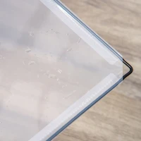 PawHut Recinto para Animais Pequenos com 27 Painéis e Forma Personalizável 140x70x70 cm Transparente e Preto(m-9)