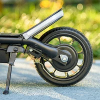 HOMCOM Monopattino Elettrico Bambini 4-14 Anni 150W ad Altezza Regolabile, in Acciaio e PP, 42x94x105-108 cm, Nero(m-9)