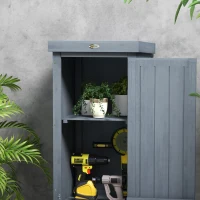 Outsunny Magazie Depozitare Pentru Exterior Din Lemn(m-8)