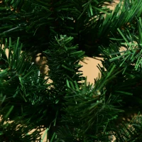 HOMCOM Árbol de Navidad Artificial 120 cm con 255 Ramas Ignífugas de PVC Apertura Automática Base Plegable y Soporte Metálico Montaje Rápido Decoración Interior Ø60x120 cm Verde(m-9)