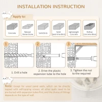 PawHut Wood Cat Shelves Wall-Mounted Shelter Curved Kitten Bed Cat Perch Climber Cat Furniture 41 x 28 x 21cm White(m-5)