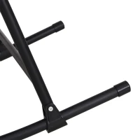 Outsunny Fauteuil à Bascule Rocking Chair Pliable de Jardin dim. 94L x 64l x 110H cm Acier époxy textilène Gris chiné(m-9)