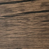 HOMCOM Bureau Informatique Design Industriel 2 étagères châssis piètement croisé métal Noir MDF Aspect Bois Brun(m-8)