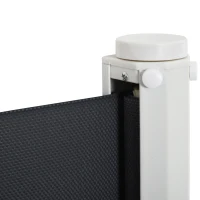 PawHut Retractable Stair Gate for Dogs, Pet Mesh Safety Gate Extends up to 115cm for Doorways Indoor- Grey(m-9)