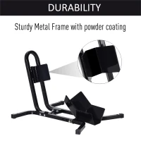 HOMCOM Metal Motorcycle Motorbike Wheel Chock Locking Stand System 17”,19”,21”/43,48,51 Cm Front Wheels Steel Adjustable Fixing Tyre Holder Support(m-5)
