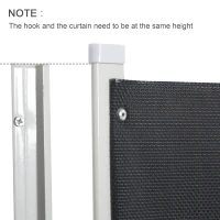 PawHut Retractable Stair Gate for Dogs, Pet Mesh Safety Gate Extends up to 115cm for Doorways Indoor- Grey(m-7)