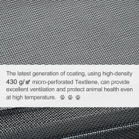 PawHut Raised Dog Bed Cat Elevated Lifted Cooling Portable Camping with Metal Frame Black (Medium)(m-6)