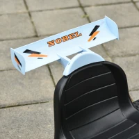 HOMCOM Kids Children Pedal Go Kart Manual Ride On Car w/ Brake Gears Steering Wheel Adjustable Seat Outdoor Vehicle(m-8)