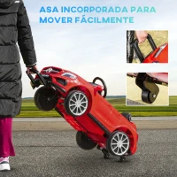 HOMCOM Coche Eléctrico para Niño 3+ Años Automóviles Infantiles Mercedes Benz GLA con Mando a Distancia MP3 USB Luces y Sonidos Apertura de Puerta Carga 30kg 100x58x46cm(m-7)