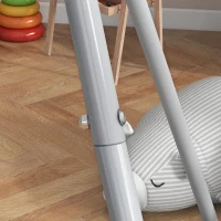 Outsunny Balançoire portique balançoire 2 en 1 pour bébé ceinture de sécurité à 5 points intérieure extérieure vert(m-9)