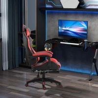 Vinsetto fotoliu de birou gaming, rabatabil, 66x60x127-134cm(m-10)