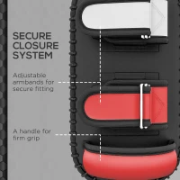 SPORTNOW Thick Kick Shield, Kicking Boxing Pad Arm Pad, Muay Thai, Karate, Taekwondo, Kickboxing Training Equipment(m-5)