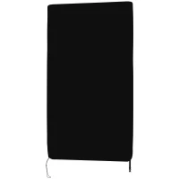 SPORTNOW Capa para Mesa de Ping Pong com Fecho de Correr Anti-UV e Impermeável para Interior e Exterior 275x153x5 cm Preto(m-10)