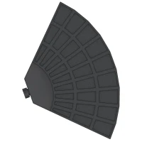 Outsunny Conjunto de Pesos para Base de Chapéu de Sol de 4 Peças Preenchível com 52 Litros de Água 60 kg de Areia ou 70 kg Ambos Preto(m-9)