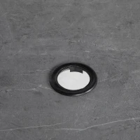 Outsunny Set da Giardino con 4 Sedie Pieghevoli con Braccioli e Tavolo con Foro per Ombrellone, Nero(m-8)