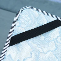 Outsunny Lit de camp pliable transat avec matelas, appui-tête, pochette latérale et sac intégré, en métal et tissu Oxford, gris(m-9)