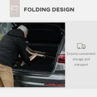 HOMCOM 3 Wheel Rollator, Lightweight Aluminium Tri Walker with Adjustable Handle, Storage Bag and Dual Brakes, Folding Mobility Walking Aid for Elderly, Handicapped, 5.3kg, Gold Tone(m-6)