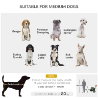 PawHut 2 in 1 Aluminium Foldable Dog Bike Trailer, Pet Stroller, for Medium Dogs - Green(m-4)