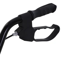 HOMCOM Adjustable Metal Rollator For The Old Foldable Drive Medical Wheelchair W/ Bag(m-8)