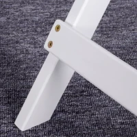 Outsunny Set Bistrot 3 Pezzi Pieghevoli per Esterno in Pino Giardino a Bordo Piscina Naturale(m-5)