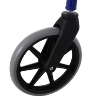 HOMCOM Adjustable Metal Rollator For The Old Foldable Drive Medical Wheelchair W/ Bag(m-9)