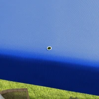 Outsunny 2.7m x 2.7m Garden Gazebo Marquee Party Tent Wedding Canopy Outdoor(Blue)(m-8)