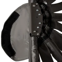 Outsunny Egg Chair with Soft Cushion, Steel Frame and Side Pocket, Garden Patio Basket Chair for Indoor, Outdoor, Brown(m-8)