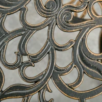 Outsunny 3 Piece Cast Aluminium Garden Bistro Set for 2 with Parasol Hole, Outdoor Coffee Table Set with Cushions - Bronze(m-8)