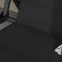 Outsunny Garden Swing Seat Cover Replacement, for 2 and 3 Seater Swing Bench, 115cm x 45cm x 45cm, Black(m-7)