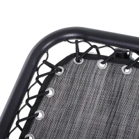 Outsunny 3pcs Folding Zero Gravity Chairs Sun Lounger Table Set w/ Cup Holders Reclining Garden Yard Pool, Light Grey(m-8)