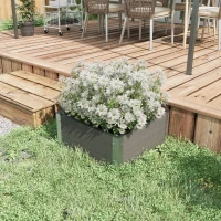 Outsunny Kit de Pat de Ggradina Inaltat cu Baza Deschisa(m-6)