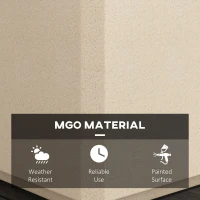 Outsunny Set de 2 Jardiniere de Exterior, Jardiniere Inalta(m-7)