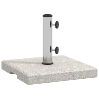 Outsunny Baza pentru umbrela de gradina de 25 kg, gri