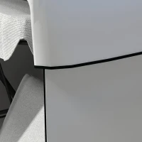 Outsunny Tuinmeubelhoes Beschermhoes voor buitenmeubilair, 215 cm x 155 cm x 150 cm, Grijs(m-9)