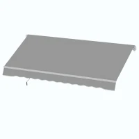 Outsunny Garden Patio Manual Awning Canopy Sun Shade Shelter Retractable 4 Size 5 Colour(m-11)