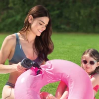 INTEX 66634 - Pompa Elettrica Per Gonfiaggio/Sgonfiaggio (Uso Interno E/O Esterno)(m-4)