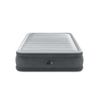 INTEX 64414ND - Materasso Comfort Plush Elevated Dura Beam Tecnologia Fiber Tech Matrimoniale Cm 152X203X46(m-3)