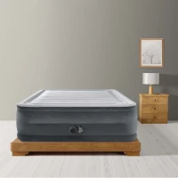 INTEX 64418ND - Materasso Comfort Plush Hise Rise Dura Beam Tecnologia Fiber Tech Matrimoniale Cm 152X203X56(m-5)