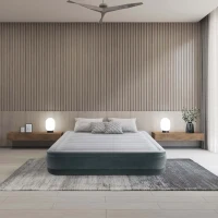 INTEX 67770ND - Materasso Casa Matrimoniale Dura Beam Tecnologia Fiber-Tech Con Pompa Elettrica Incorporata Cm 152X203X33(m-7)